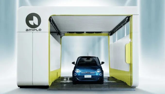 Fiat 500e переходить на 5-хвилинну заміну батареї