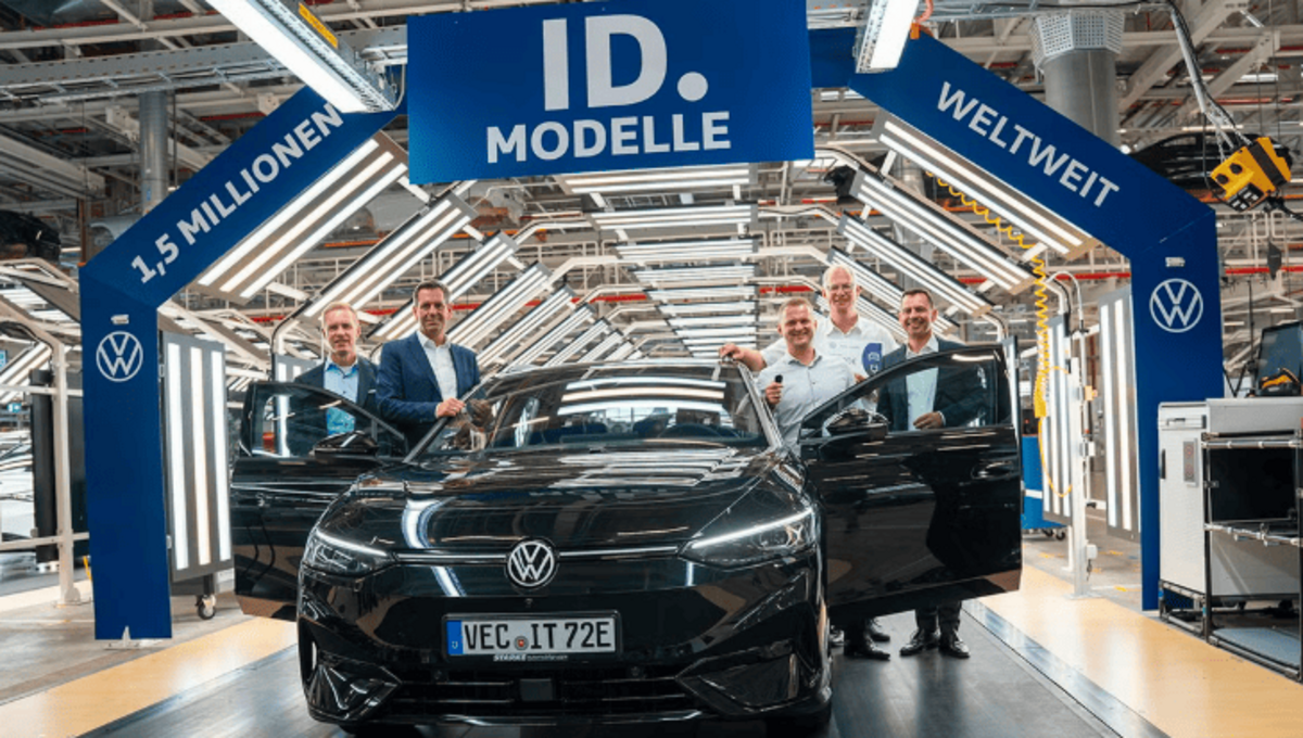 Volkswagen відсвяткував випуск 1,5 мільйона електромобілів ID