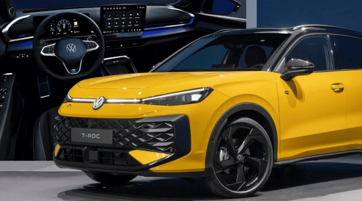 Volkswagen оновив компактний кросовер T-Roc (відео+фото)