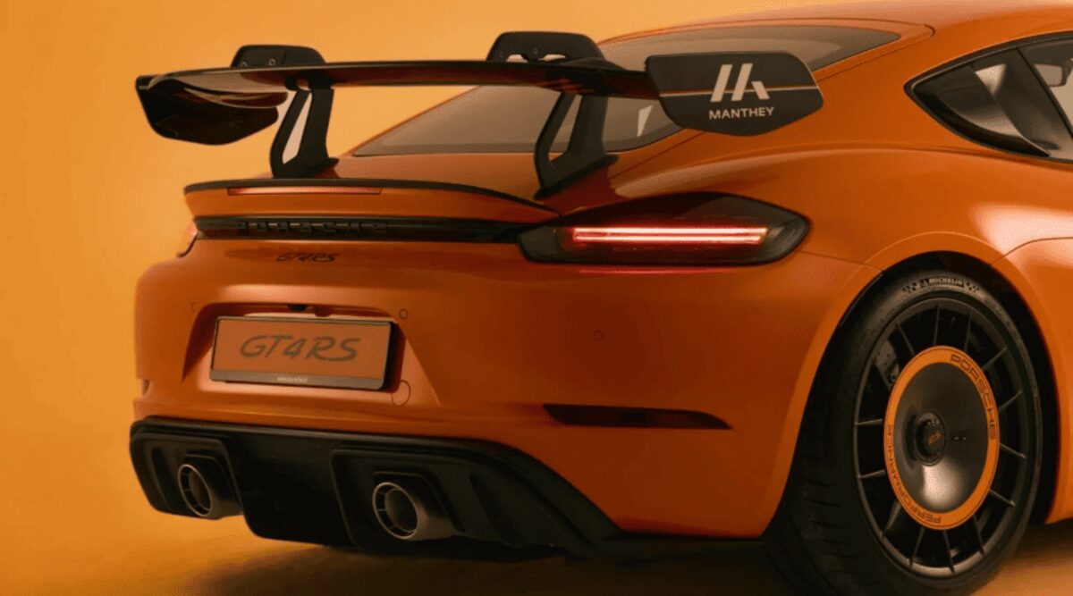 Porsche показала особливий Cayman GT4 RS «The Tulip» (фото)