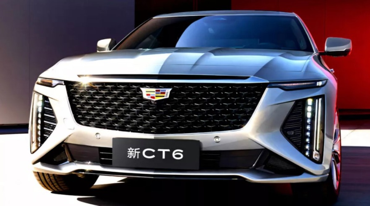 Оновлений Cadillac CT6 для Китаю (фото)