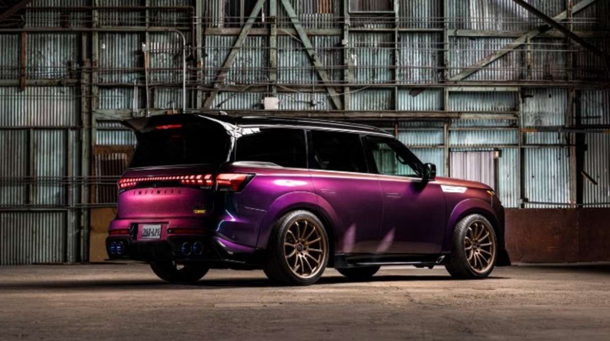 Концепт Infiniti QX80 R-Spec здивував потужністю GT-R