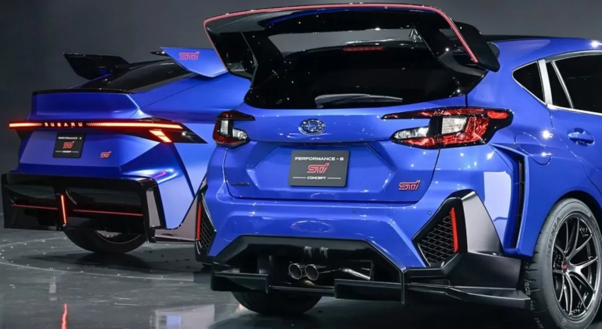 Subaru показала два STI: бензин і електро (відео+фото)