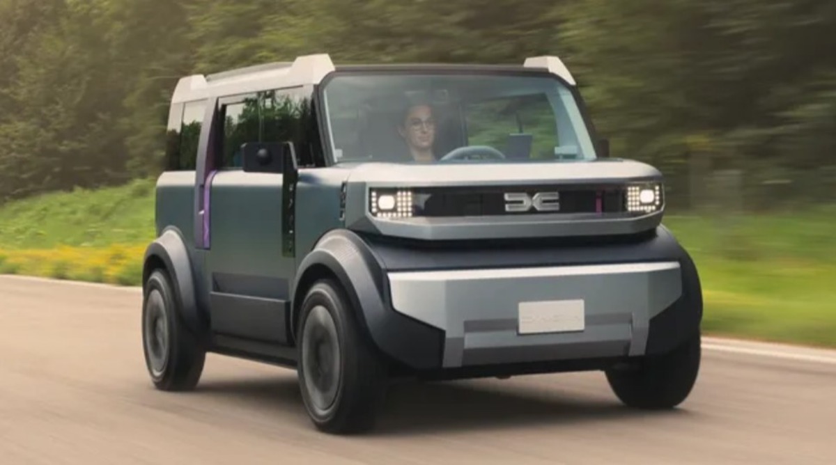 Dacia Hipster: маленький, легкий і крутий електрокар (фото)
