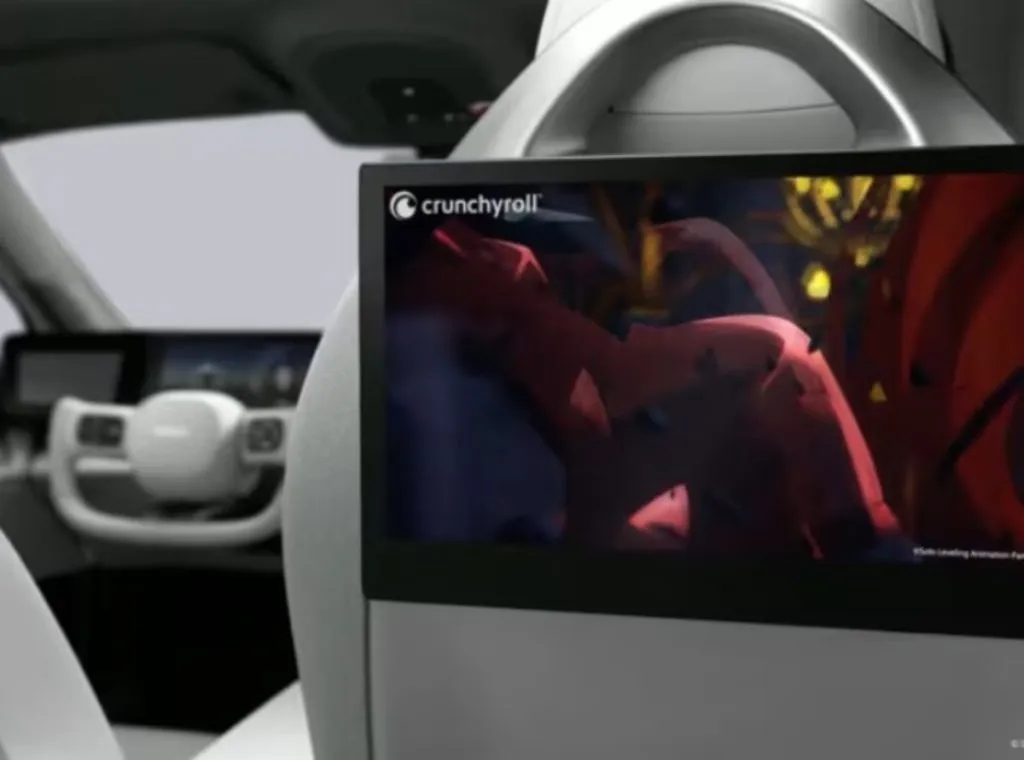 Перший електрокар із вбудованим PlayStation