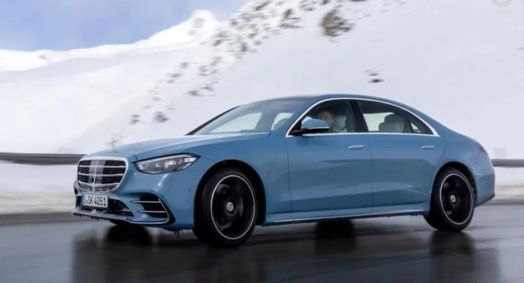 Mercedes ховає новий електричний S-Class (фото)