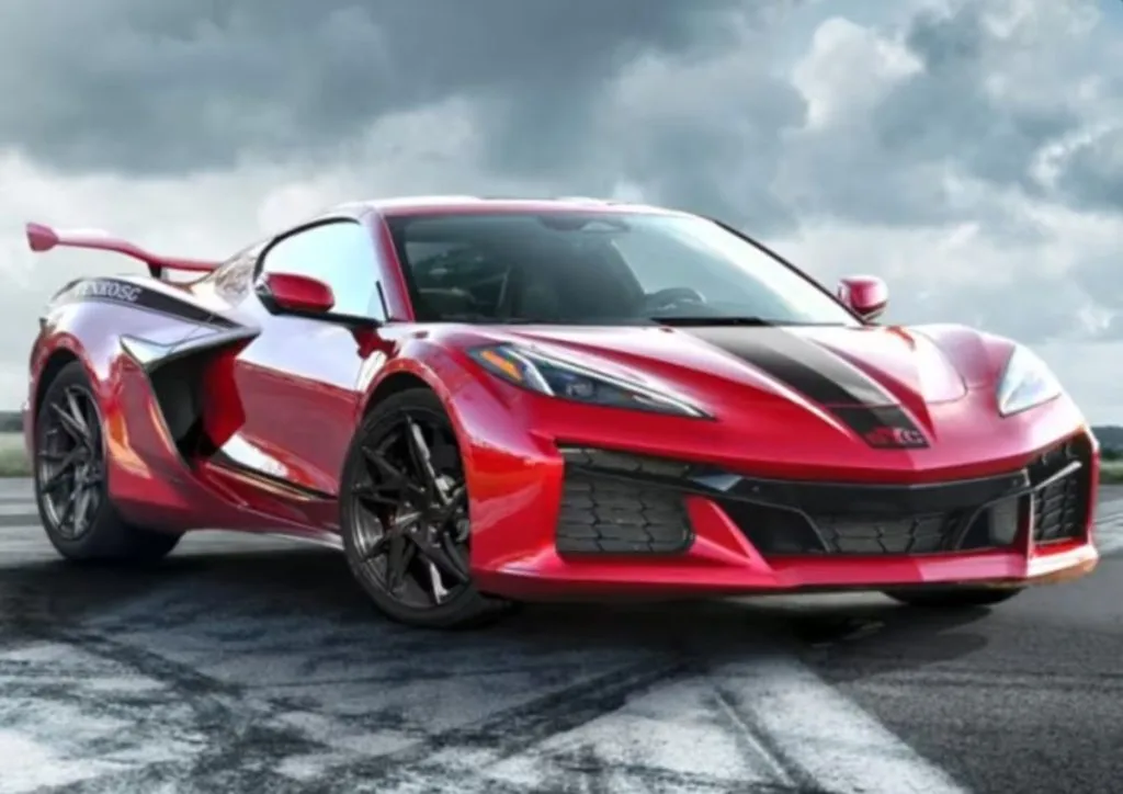 Новий C8 Corvette E-Ray з подвійним турбо та 1 564 к.с.