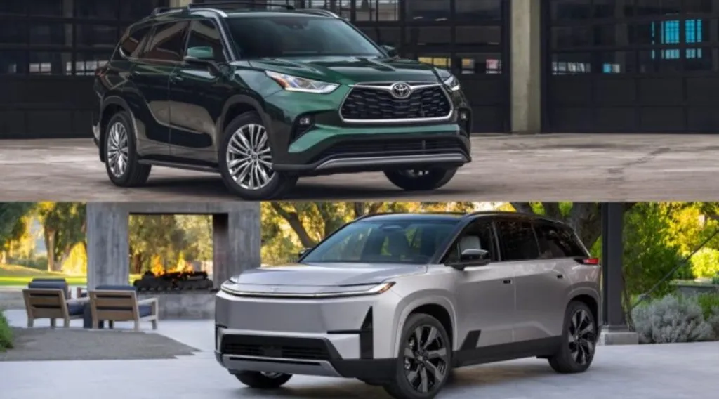 Toyota Highlander 2027: перехід на електро (фото)