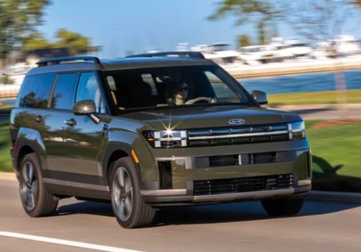 Hyundai Santa Fe Hybrid 2025: EV-фішки (фото)