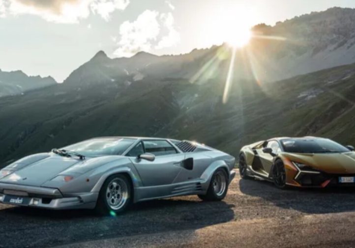 Жорсткий тест: останній Lamborghini Countach (фото)