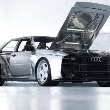 Рестомод Audi Quattro отримав V8 і механічну коробку передач