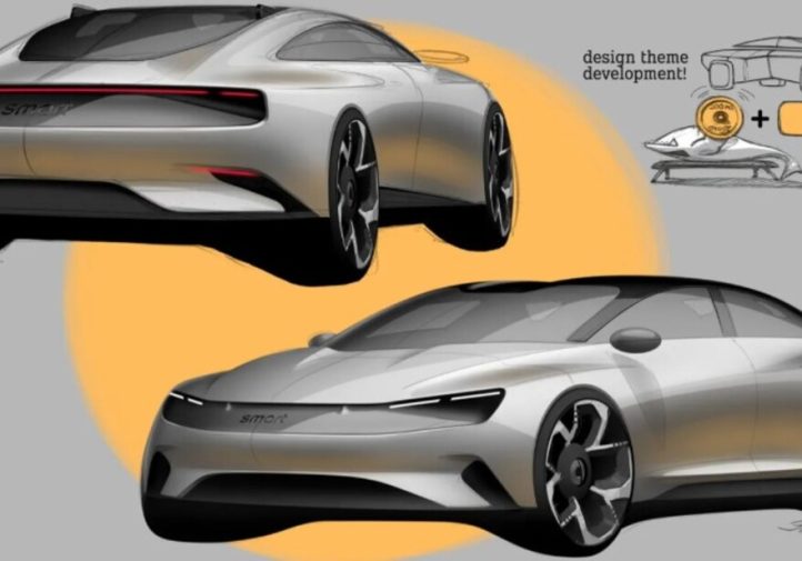 Smart #6 EHD: великий бізнес-седан із «акульим» профілем