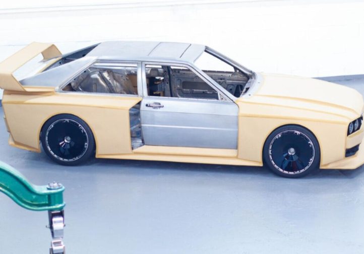 Рестомод Audi Quattro отримав V8 і механічну коробку передач