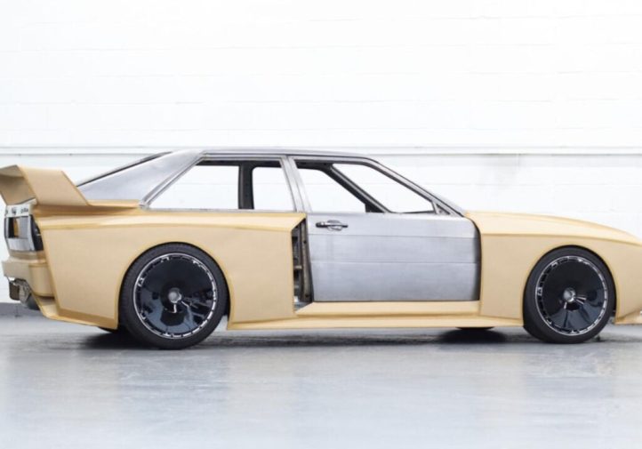 Рестомод Audi Quattro отримав V8 і механічну коробку передач