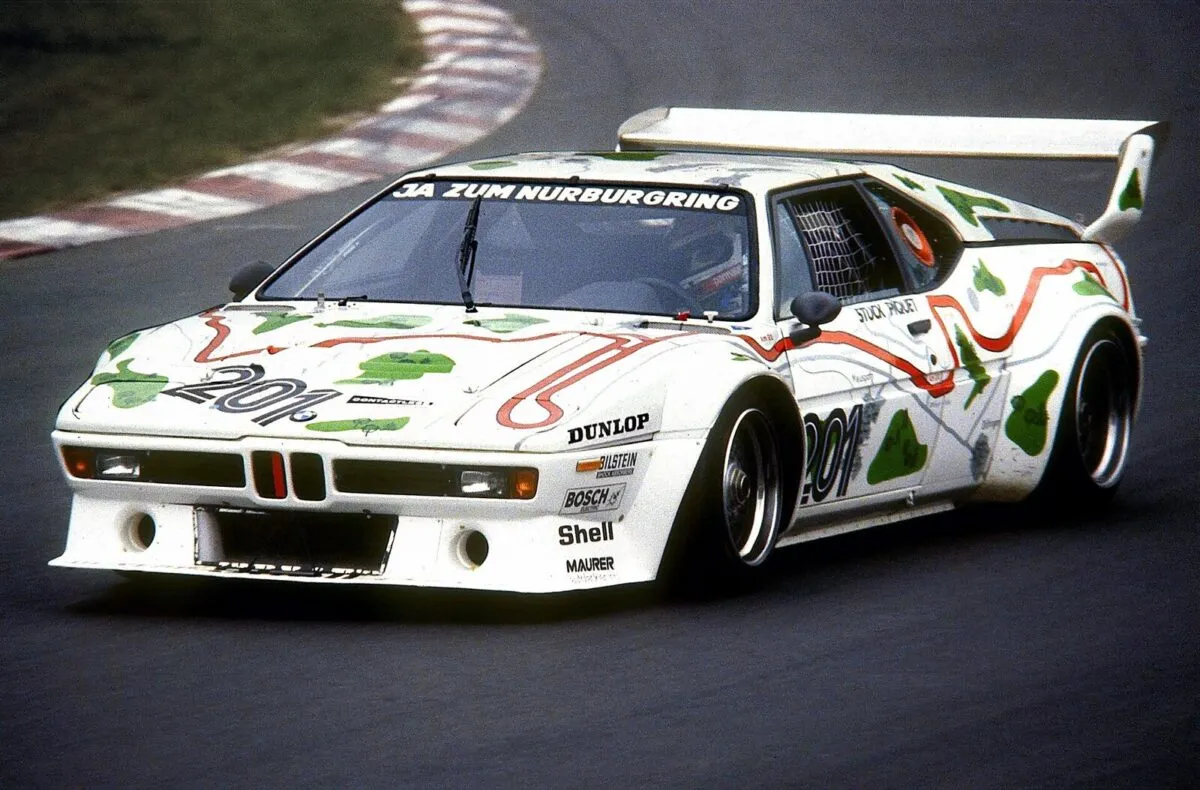 Нельсон Пике на BMW M1, Нюрбургринг, 1980