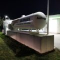 Резервуар автогазу на заправці