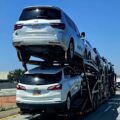 Автовоз із вживаними автомобілями