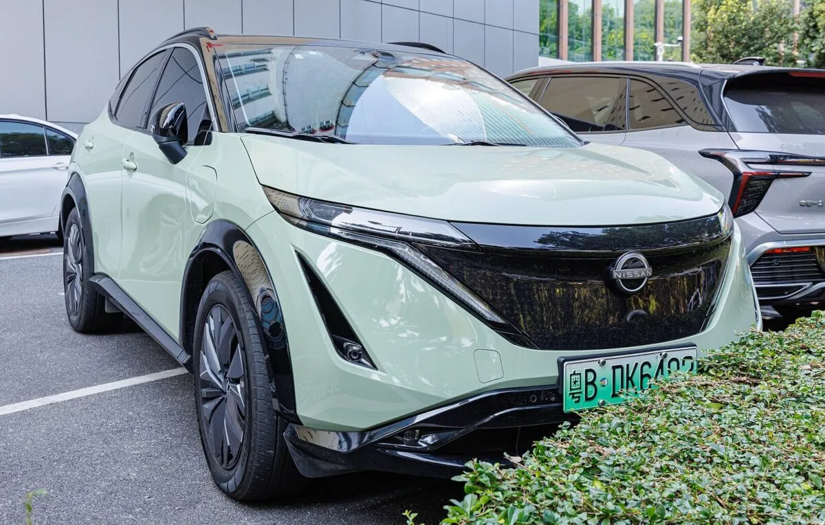 Nissan Ariya до обновления