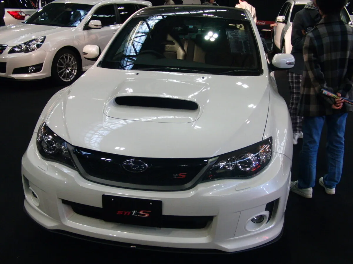 Subaru WRX STI tS предыдущего поколения