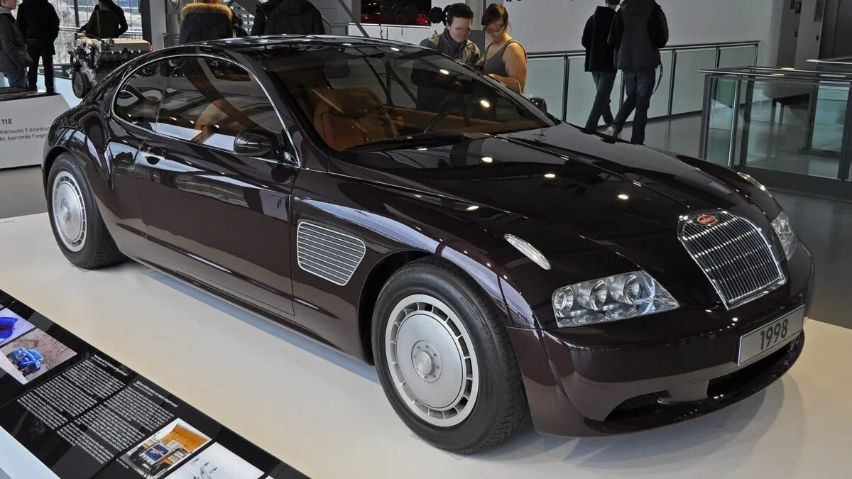 Концепт Bugatti EB 118 1998 года