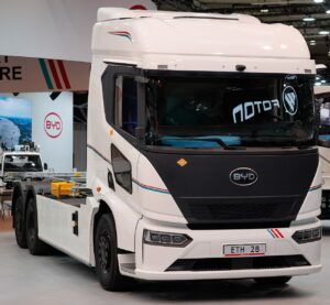 Електрична вантажівка BYD ETH28 на виставці IAA Transportation 2026