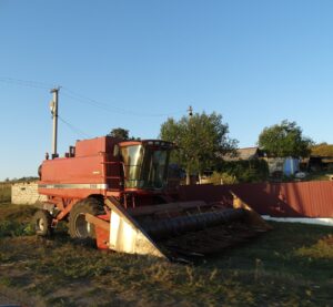 Вживаний комбайн Case IH 2188 у селі Кошарка