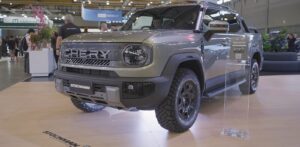 Турбодизель і батарея на 34 кВт·год. Що відомо про пікап Chery Stockman