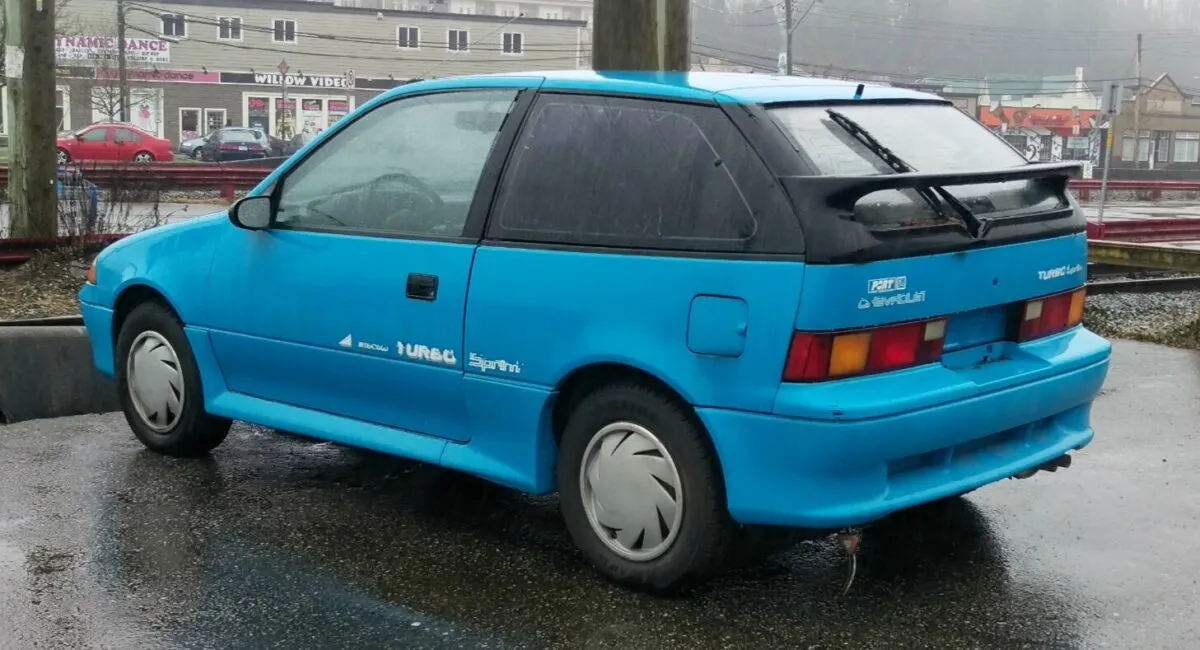Chevrolet Sprint Turbo с трёхцилиндровым турбомотором