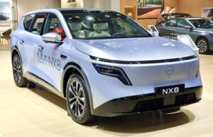 Nissan дала гібриду NX7 батарею вдвічі більшу, ніж у Geely Galaxy L7