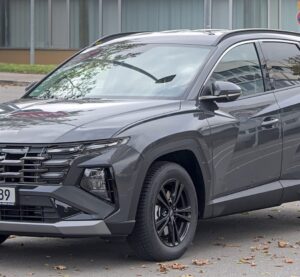 Оновлений Hyundai Tucson NX4 спереду