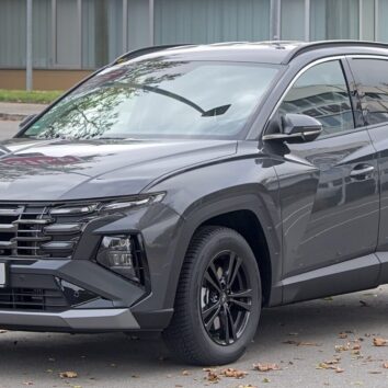Оновлений Hyundai Tucson NX4 спереду