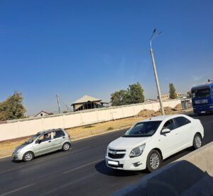 Автомобільна траса в Узбекистані