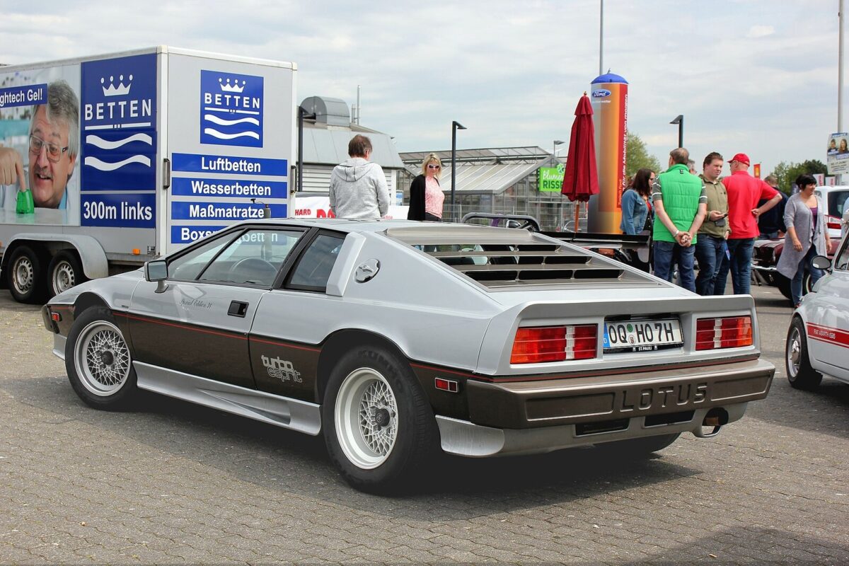Lotus Esprit Turbo S3, Heck (2018-04-29 Sp r)
