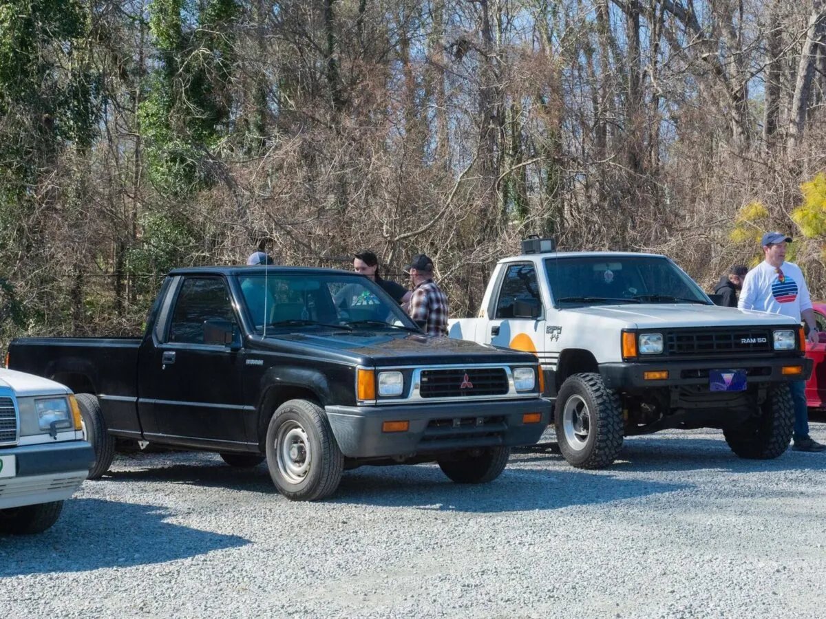 Mitsubishi Mighty Max и Dodge Ram 50 — одна и та же машина