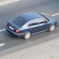 Вживана Skoda Octavia з українськими номерами на вулиці Дніпра