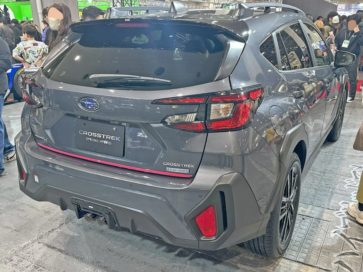 Subaru Crosstrek Strong Hybrid с пакетом STI Performance на Osaka Auto Messe 2025