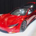 Прототип Tesla Roadster другого покоління, показаний у 2017 році