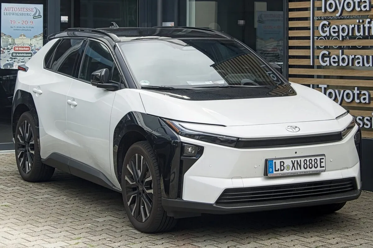 Toyota bZ4X після оновлення