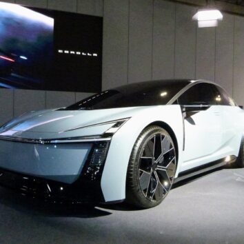 Toyota Corolla Concept на виставці Japan Mobility Show Kansai 2025