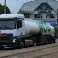 Бензовоз мережі WOG у Дніпрі